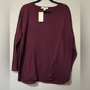 G - Michael Kors Burgundy Sweater